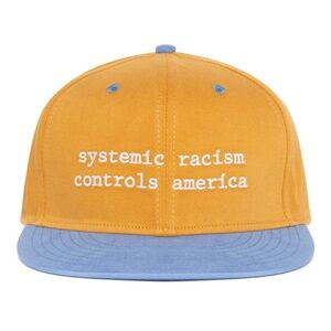 Denim Tears x Arthur Jafa "Systemic Racism Controls America" hat.